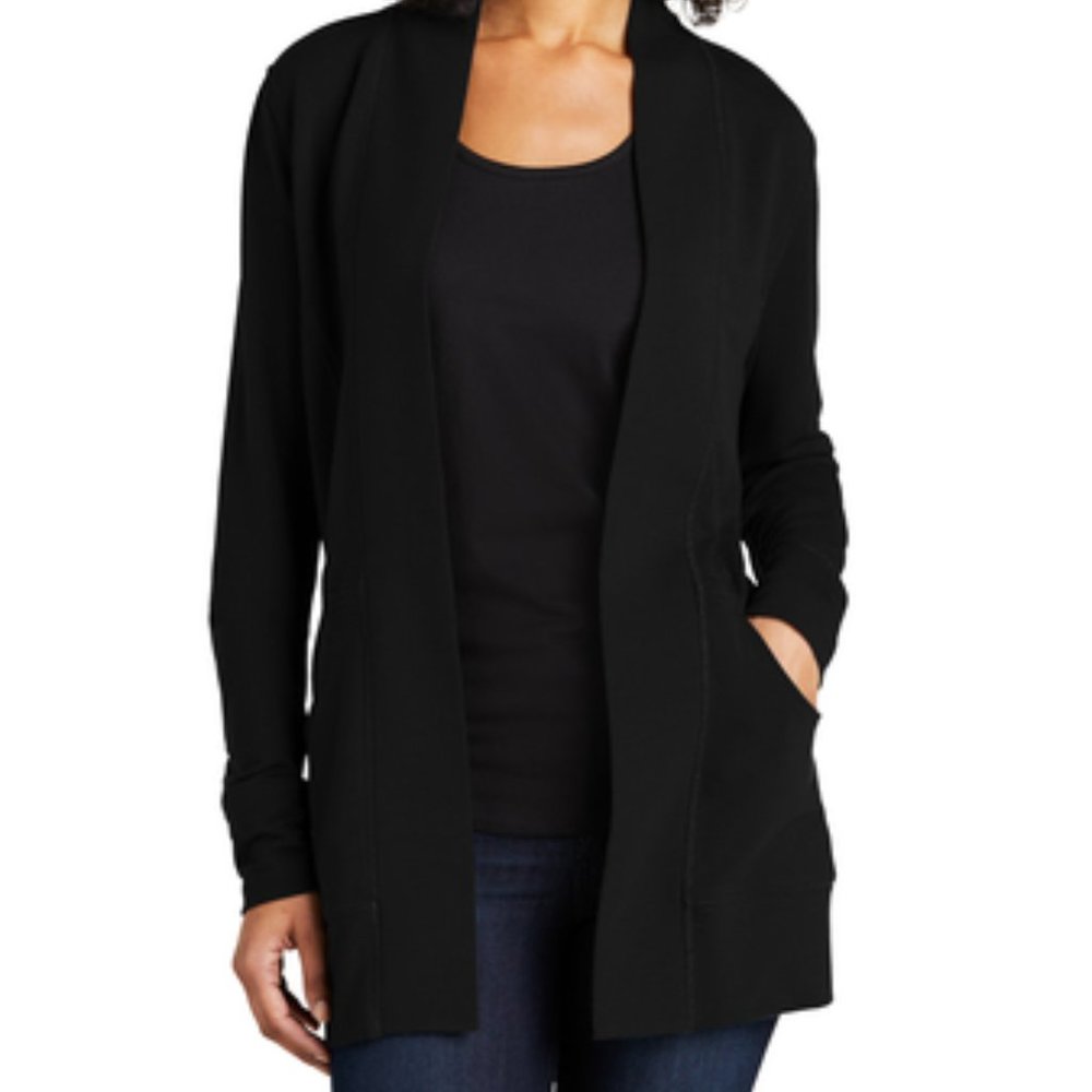 Port Authority® Ladies Microterry Cardigan